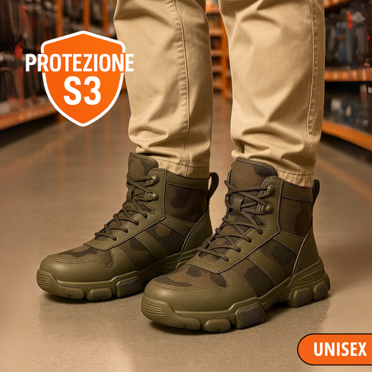Scarpa Antinfortunistica con Fibra Reattiva